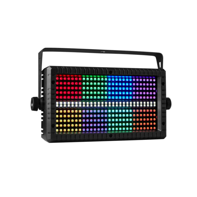Stroboscope LED mini 60 W RGB et blanc 8000 K, DMX