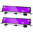 Lumière noire UV LED, 2 barres de 36 ou 72 W, IP65, 400-405 nm