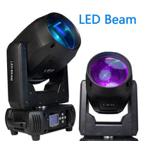 Lyre LED beam 150 W à faisceau de 2,2°, 12 gobos, DMX 16 canaux, à l'unité ou par 2