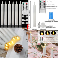 Bougies LED coniques – vue 47