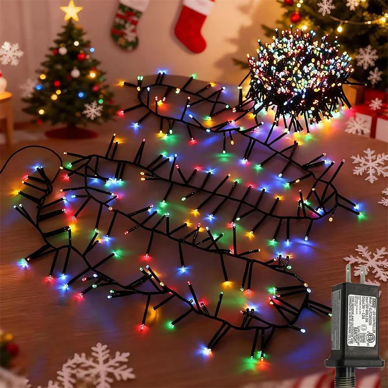 Guirlande de Noël à grappes de LED – vue 13