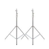 Trépied lumière en acier inoxydable 280 cm, pour ring light et softbox