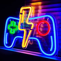 Néon gaming LED manette de jeu pour chambre de gamer, 9 modèles