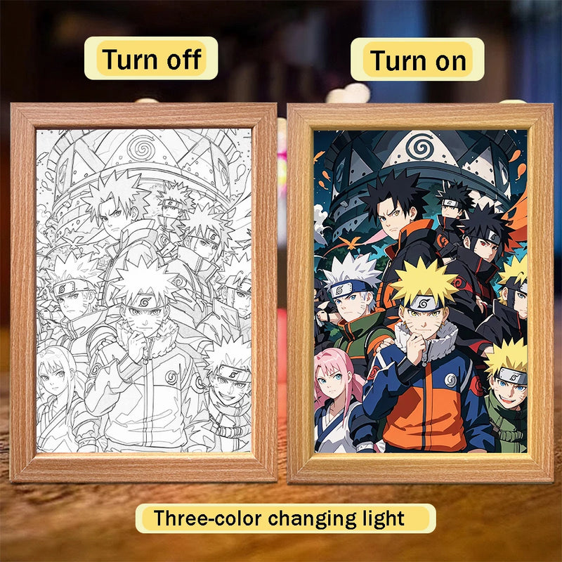 Cadre lumineux Naruto – vue 35
