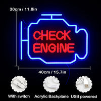 Néon LED USB pour garage – vue 3