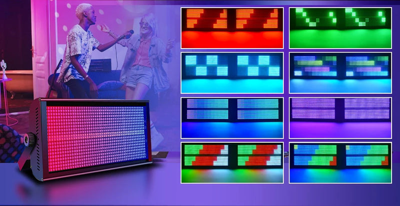 Stroboscope LED RGB – vue 20