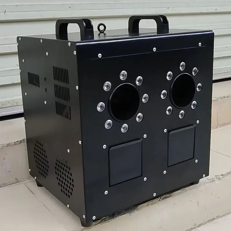 Machine à bulles de fumée – modèle 1500 W à 2 trous vu de face