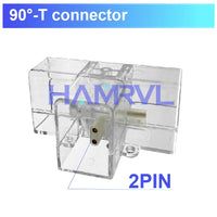Éclairage hexagonal à la pièce – connecteur en T à 90°