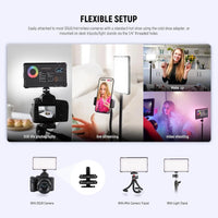 Panneau LED vidéo RGB de poche – vue 4