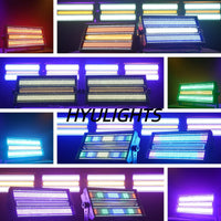 Stroboscope LED 400 W 5 en 1 – effets colorés sur plusieurs appareils