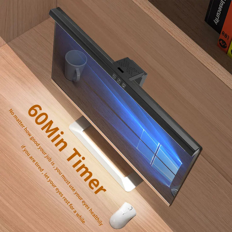 Lampe écran PC 50 cm – minuterie d'arrêt automatique de 60 minutes