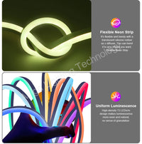 Ruban néon LED RGB 220 V – vue 17