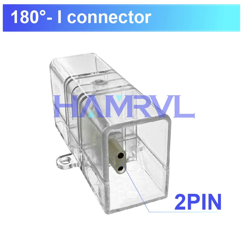 Éclairage hexagonal à la pièce – connecteur en I à 180°