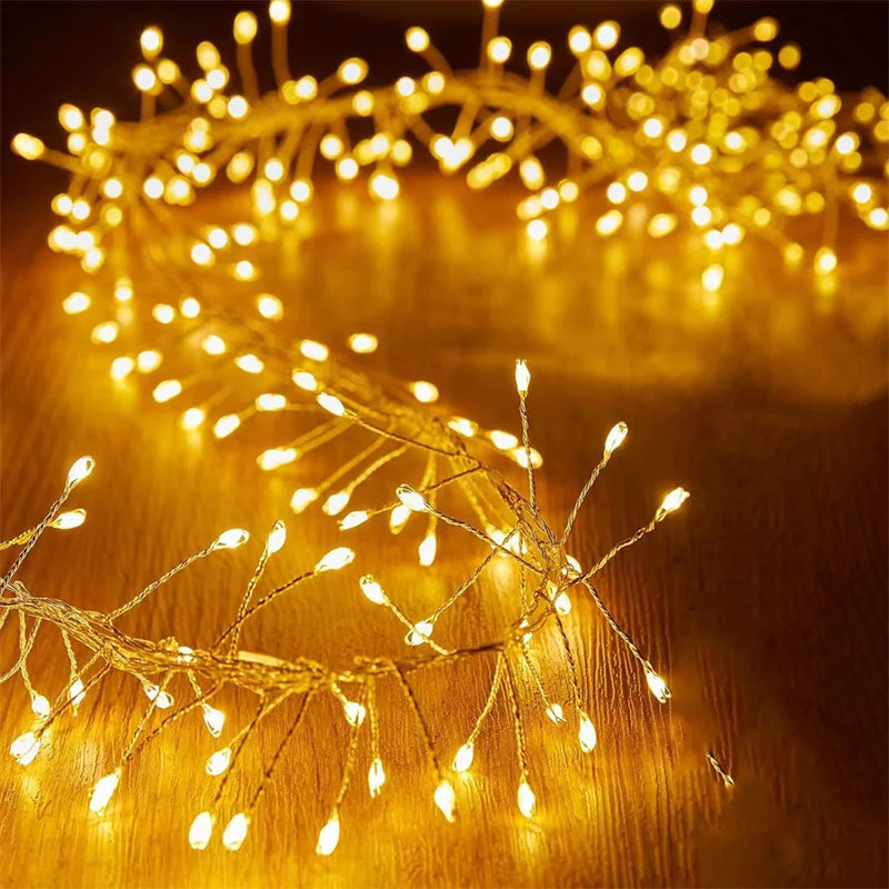 Guirlande de Noël fil de cuivre – vue 25