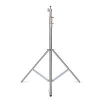 Trépied lumière en acier inoxydable 280 cm, pour ring light et softbox