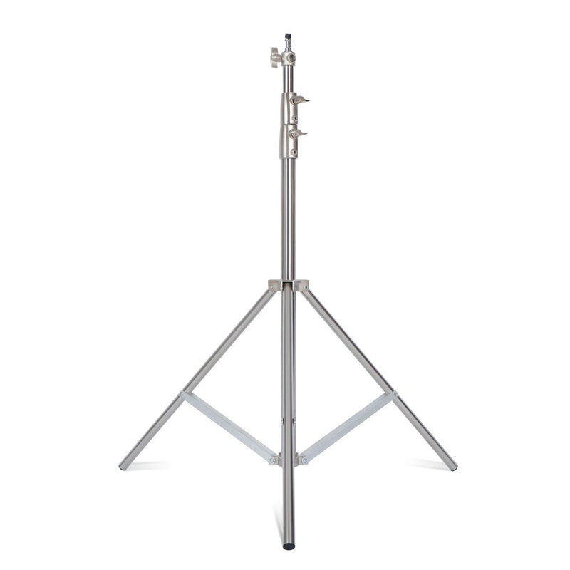 Trépied lumière en acier inoxydable 280 cm, pour ring light et softbox