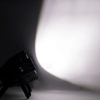 Projecteur PAR LED COB 200 W blanc chaud et froid, DMX, stroboscope