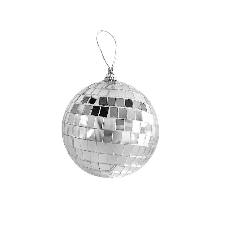 Boule à facettes miroir à suspendre, 1 ou 5 pièces, de 2 à 40 cm