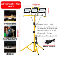 Projecteur de chantier LED sur pied – vue 16