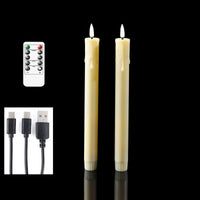 Bougies LED coniques rechargeables – vue 13