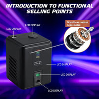 Mini machine à étincelles froides 350 W avec télécommande