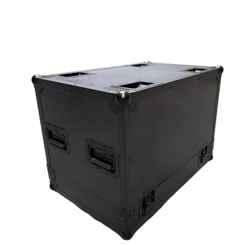 Machine à bulles de fumée 3000 W – flight case fermé, vue de côté