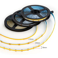 Ruban LED FCOB 480 LED/m – rouleaux de 5, 8 et 10 mm de large