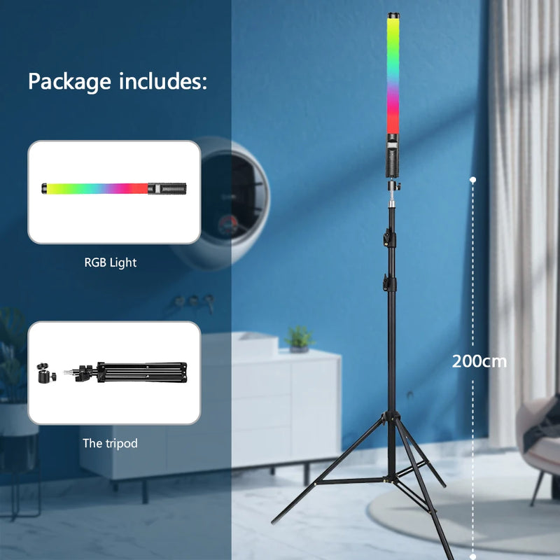 Baguette lumineuse RGB – vue 3