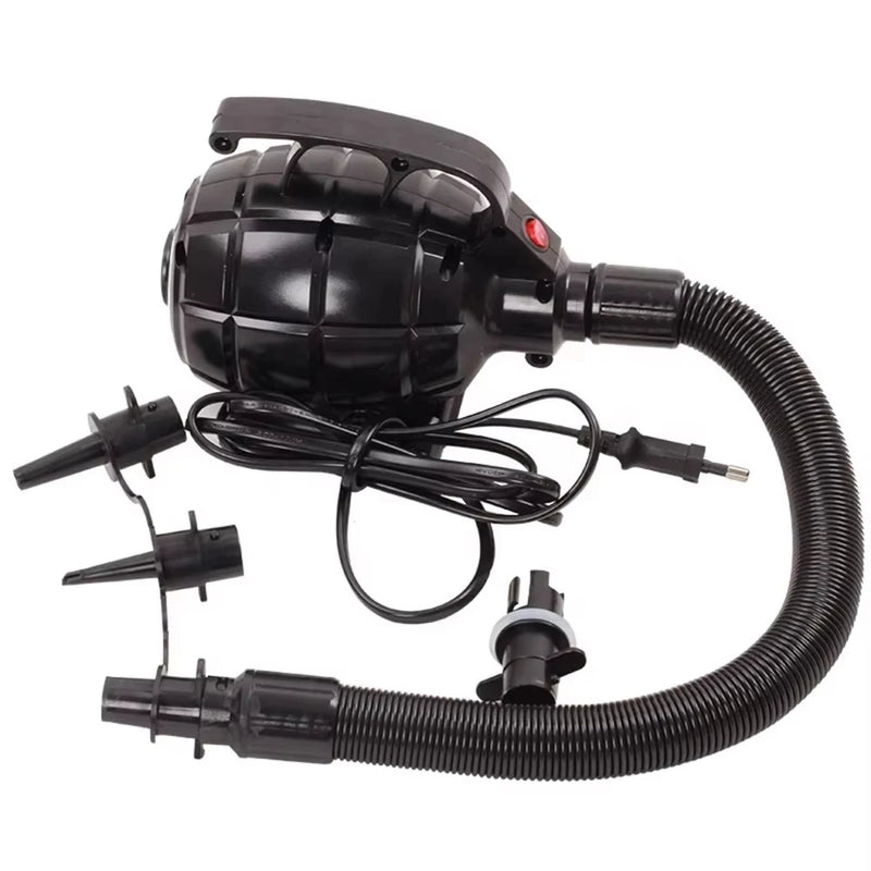 Boule miroir gonflable – pompe à air électrique et ses embouts, en option