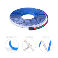 Ruban LED USB COB connecté Zigbee – ruban sur bobine, adhésif au dos, découpable et flexible