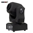 Mini lyre LED spot 60 W DMX 9 ou 11 canaux, 7 couleurs et mode sonore