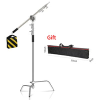 Pied C-stand inox – vue 14