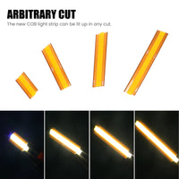 Ruban LED COB 24 V – découpe libre à n'importe quel endroit