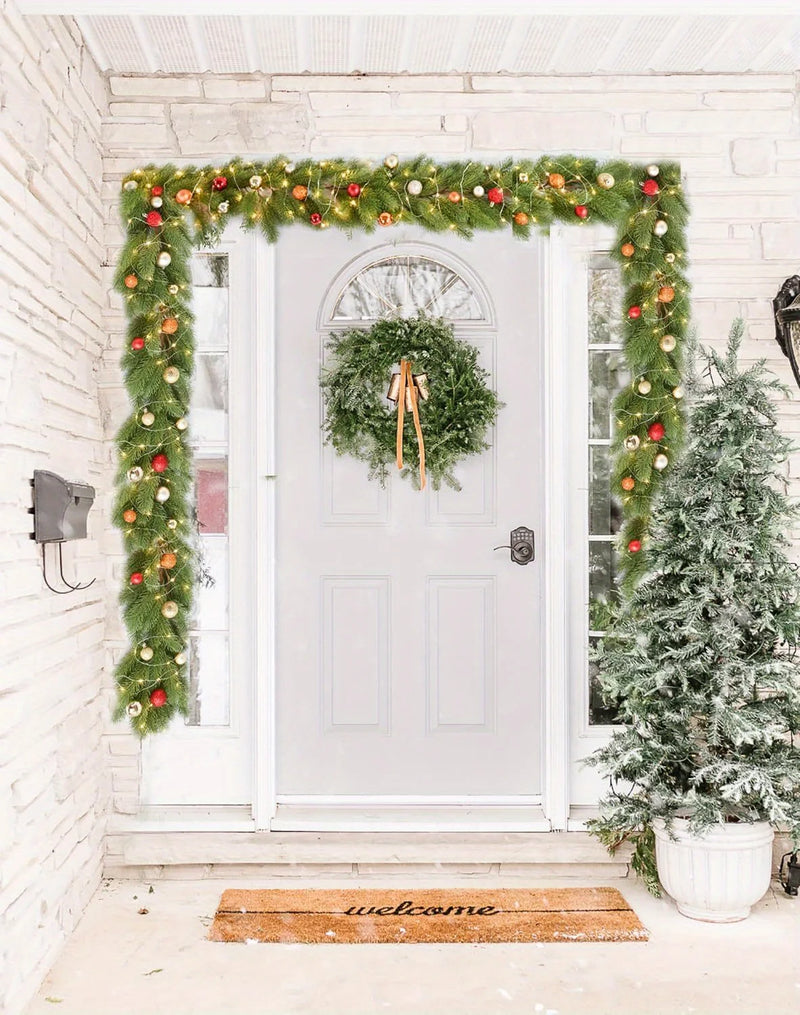 Guirlande de Noël en pin vert – vue 10