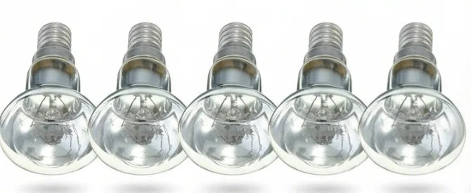 Ampoule E14 R39 pour lampe à lave – lot de 5 ampoules