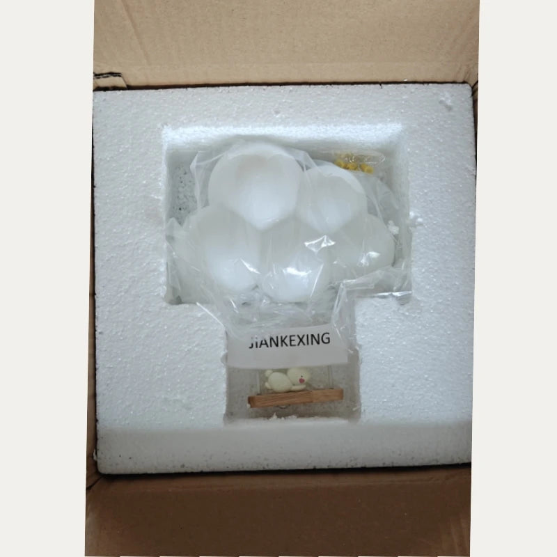 Applique murale nuage LED 18 W pour chambre d'enfant, cœur ou couronne