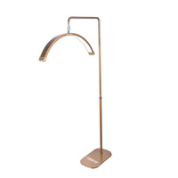Lampe demi-lune LED sur pied – Doré, modèle F