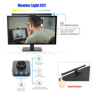 Barre lumineuse écran PC 44 ou 55 cm – bouton de commande des températures de couleur et touche tactile