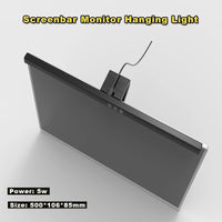 Barre lumineuse écran PC 18 à 50 cm – barre au-dessus d'un écran avec lumière diffuse