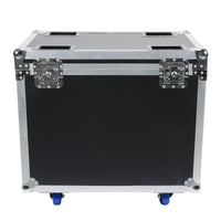 Flight case pour 2 lyres beam 230 W, à roulettes, 60,5 cm