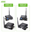 Émetteur récepteur DMX sans fil 2,4 GHz, portée 500 m, 3 ou 5 broches