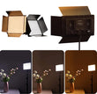 Panneau LED vidéo bicolore 40 ou 50 W, trépied 200 cm, télécommande