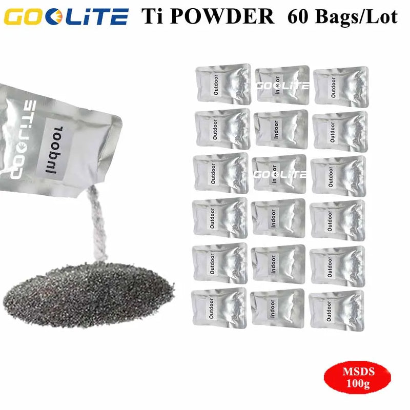 Poudre pour machine à étincelles froides, sachets de 100 g, lots de 10 à 80