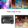 Machine à fumée 1500 W en flight case, DMX et télécommande