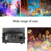 Machine à fumée 1500 W en flight case, DMX et télécommande