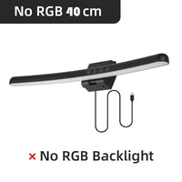 Barre lumineuse écran incurvée – version sans RGB de 40 cm avec son câble USB