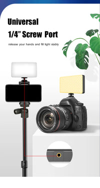 Lampe vidéo LED RGB de poche – vue 9
