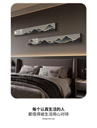 Tableau lumineux LED paysage de montagnes – vue 12