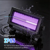 Stroboscope LED pixel RGB et blanc IP65, 500 W, à l'unité ou par lot de 2