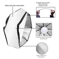 Kit 3 softbox avec perche – vue 22